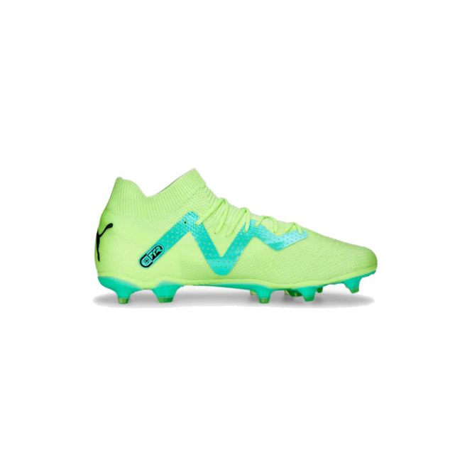 Puma FUTURE PRO FG/AG Fussballschuh - Fast Yellow/Black Electric Peppermint