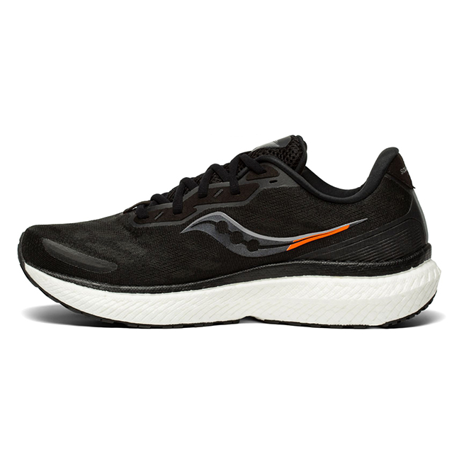 saucony Triumph 19 Herren Laufschuh - Black/White