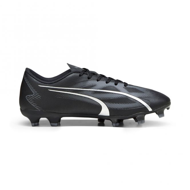 Puma ULTRA PLAY FG/AG Fussballschuh - black silver