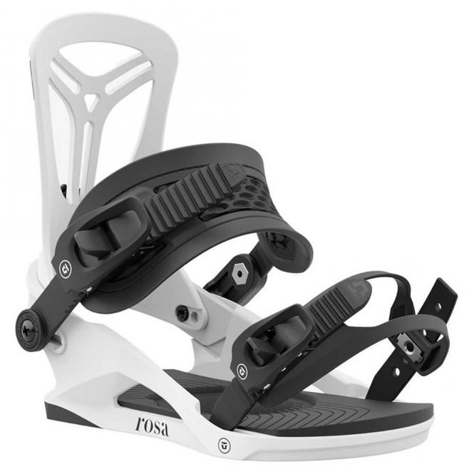 UNION Rosa Damen Snowboard Bindung - white 23/24